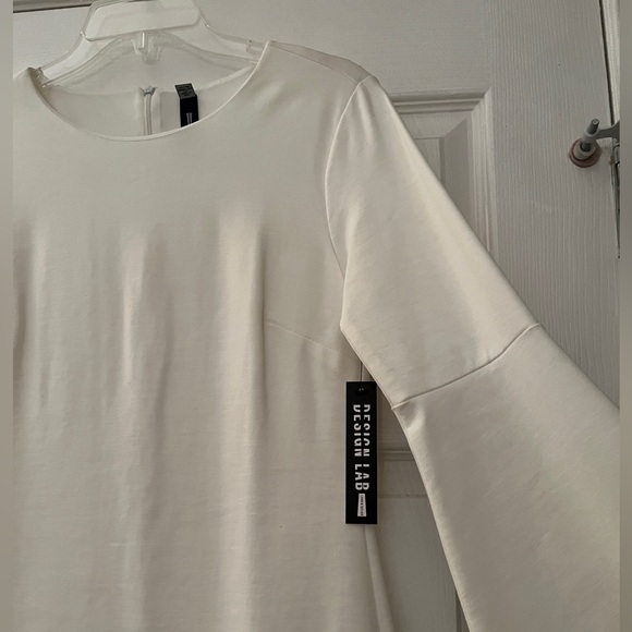 NWT - design lab by Lord & Taylor off white mini dress - Picture 5 of 13